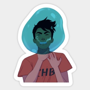 Percy Drowning Sticker